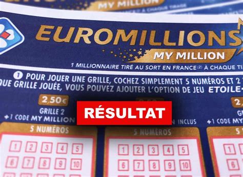 tirage euromillion ce soir|tirage de euromillion de vendredi.